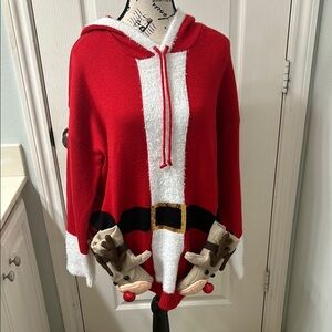Holiday Time Red Knit Sweater